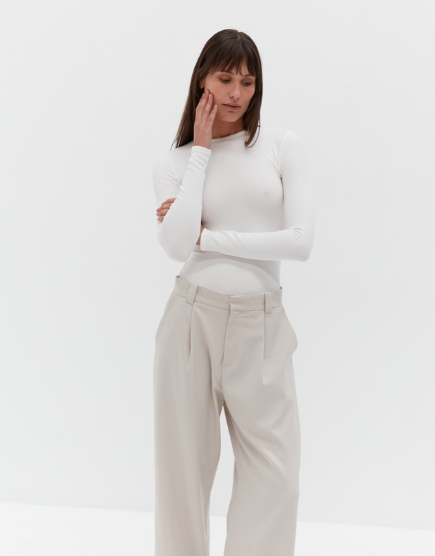 Style Addict - Ribbed Basic Bodysuit