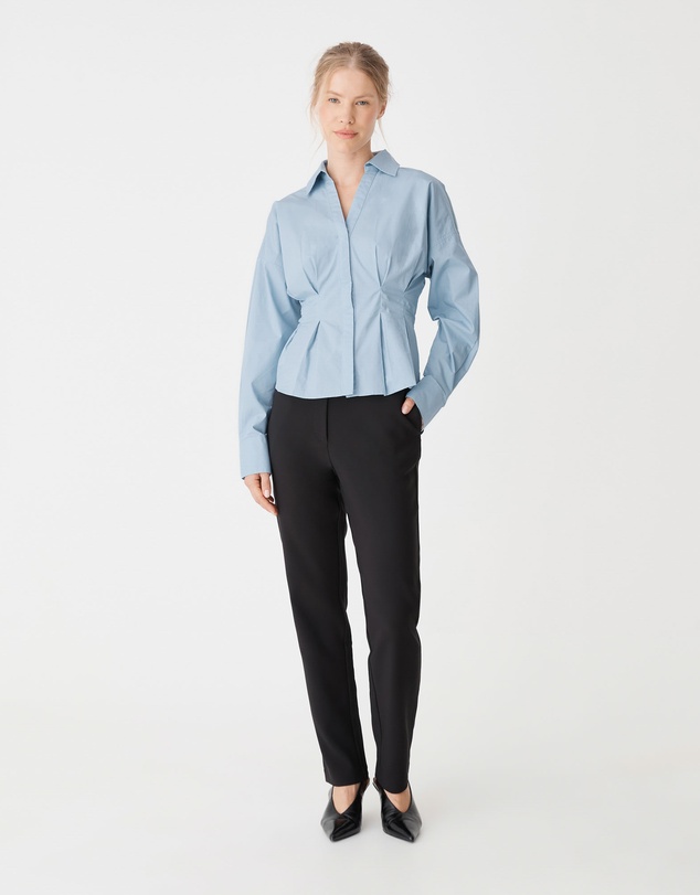 Forcast - Billie Pleat Waist Shirt