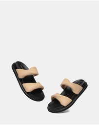 EVERAU - EverAU Ugg Eloise Sheepskin Upper Sandals