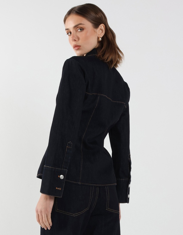 Madison The Label - Bec Denim Shirt