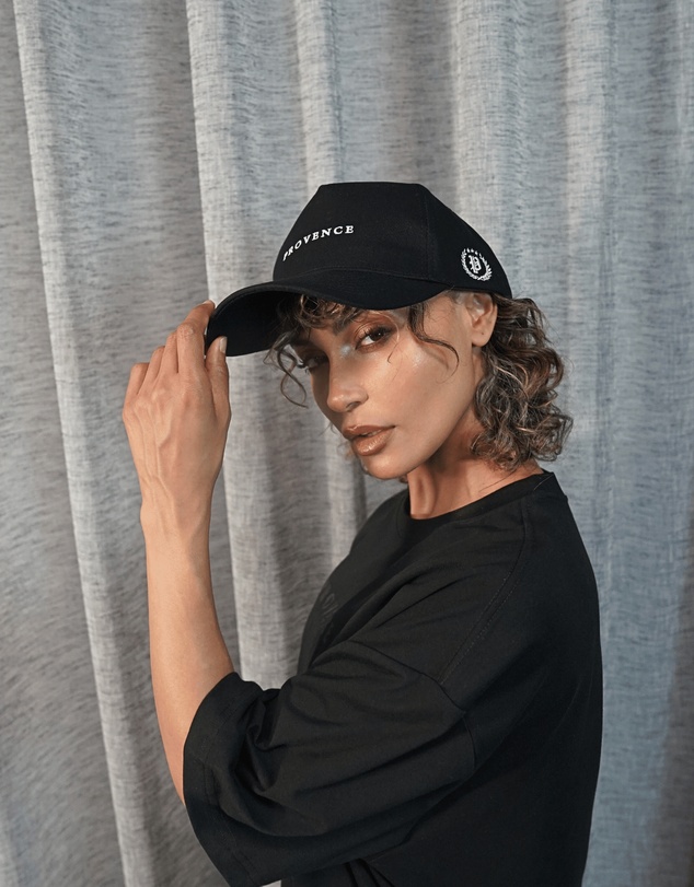 Provence - Classic Provence Cap Black/White