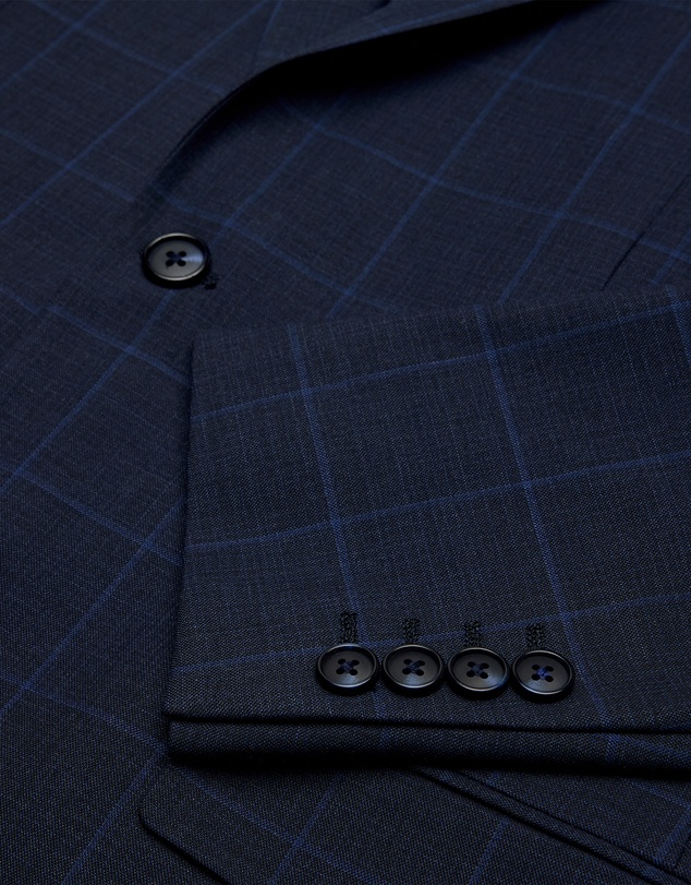 Politix - Connor Windowpane Tailored Jacket
