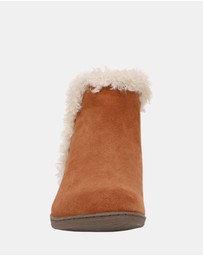 Vionic - Unwind Bootie Slipper - Tan