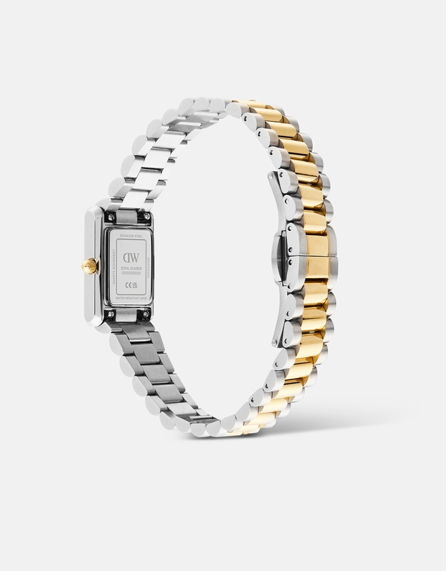 Daniel Wellington - Bound Mini 3-Link Emerald Two-Tone