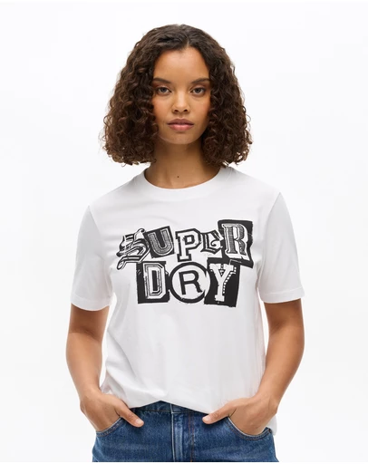 Superdry - Punk Poster Relaxed Tee
