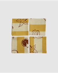 Mosey Me - Winter Fruit Napkin Set