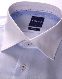 Abelard - Toulon Dobby White Trim Slim Fit Shirt