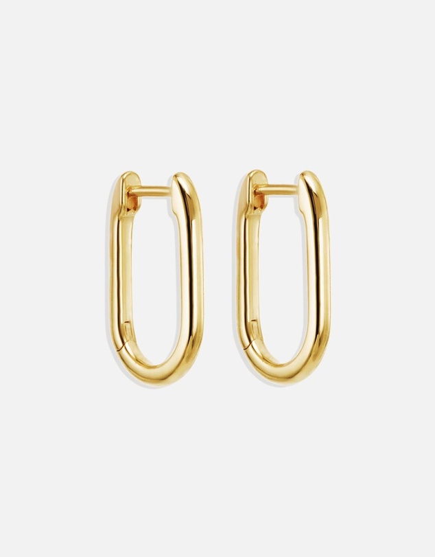By Charlotte - Gold Journey Hoops