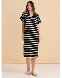 Betty Basics - Bradford Knit Polo Dress