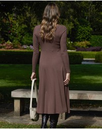 Bamboo Body - Ribbed Olivia Dress