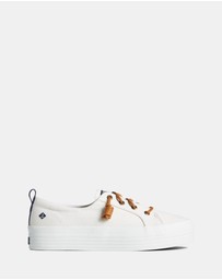 Sperry - Crest Vibe Platform Canvas White- Women's