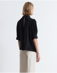 & Other Stories - Embroidered Lace Blouse