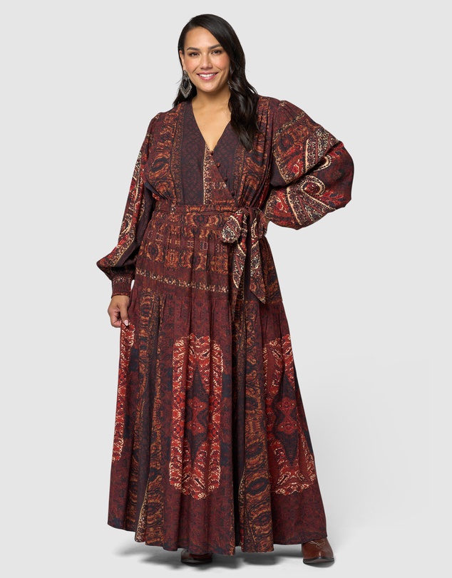 The Poetic Gypsy - Crystal Visions Maxi Dress