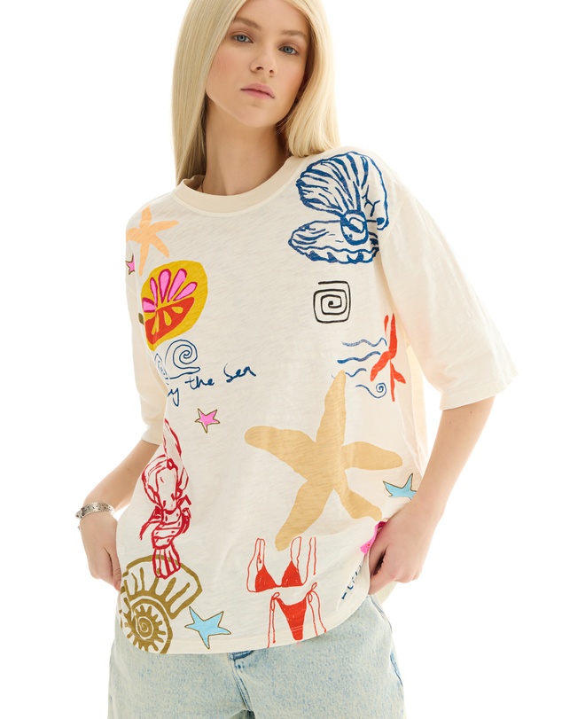 THE TALES - My Illustrated Seaside Tee