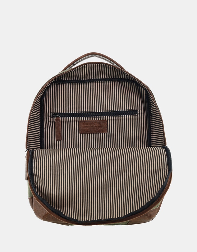 Pierre Cardin - Pierre Cardin Canvas Backpack