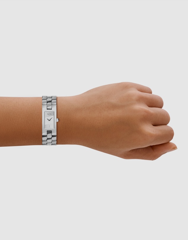 Armani Exchange - Silver Tone Analogue Watch