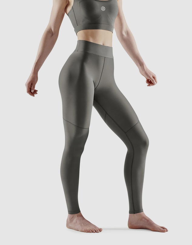 SKINS - SKINS Compression Women's Series-3 Clothing Soft Long Tight Charcoal