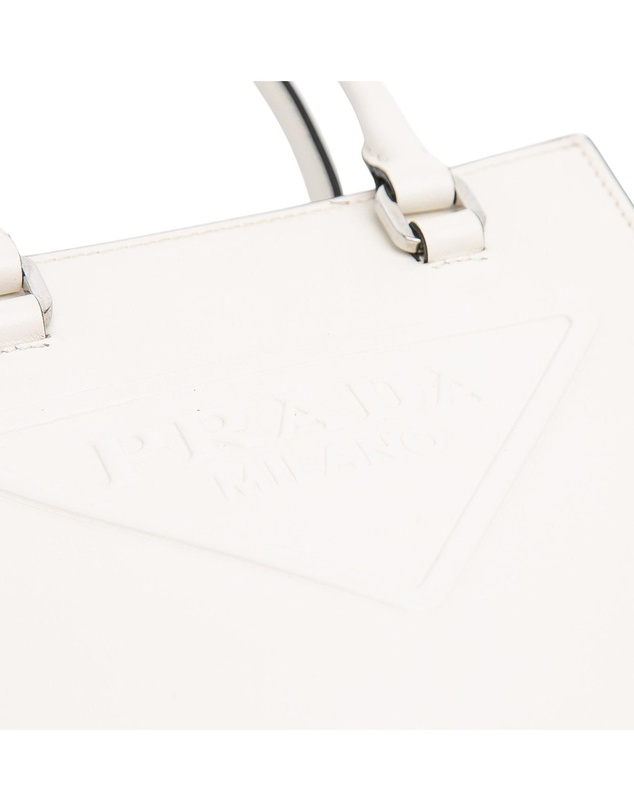 Pre-Loved by Azura Reborn - Pre-Loved Mini Soft Calf Logo Drill Satchel