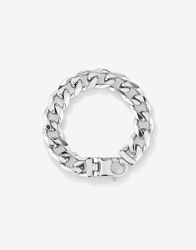 Michael Hill - 14.8mm Curb Bracelet in Sterling Silver