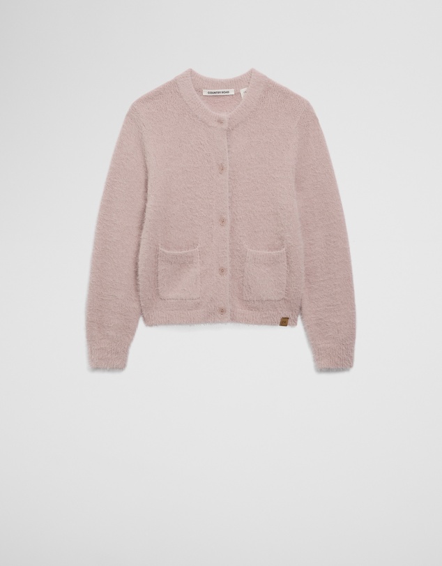 Country Road - Fluffy Knit Cardigan