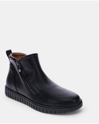 Mia Vita - Leni Zip Boot - Black