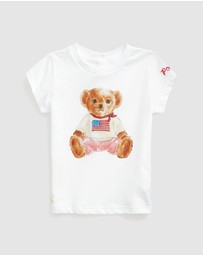 Polo Ralph Lauren - Polo Bear Cotton Jersey Tee - Babies