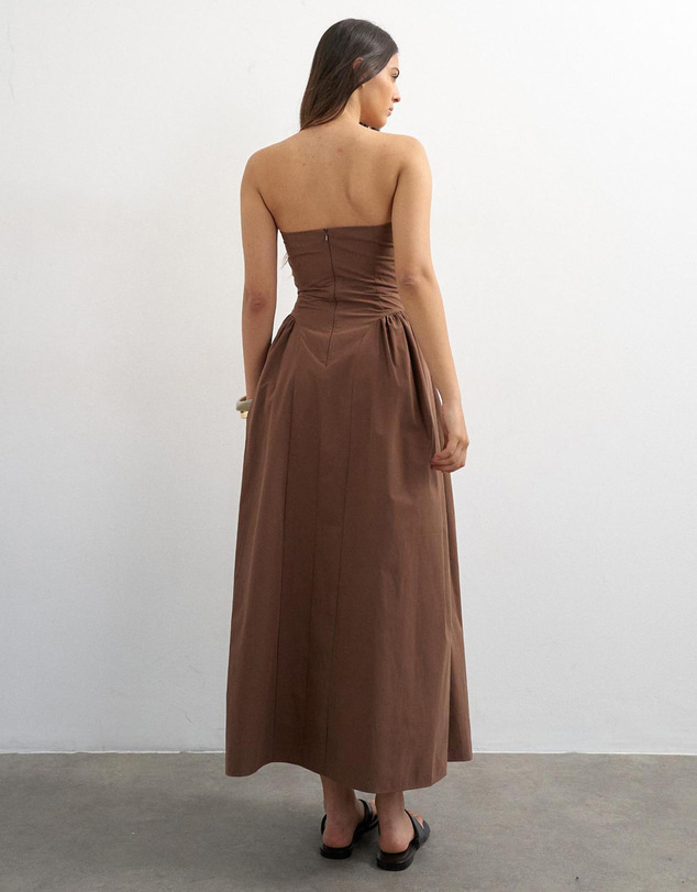 TOPSHOP - Marie Bandeau Maxi Dress Woven