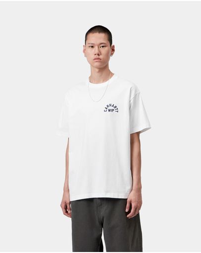 White & Dark Navy