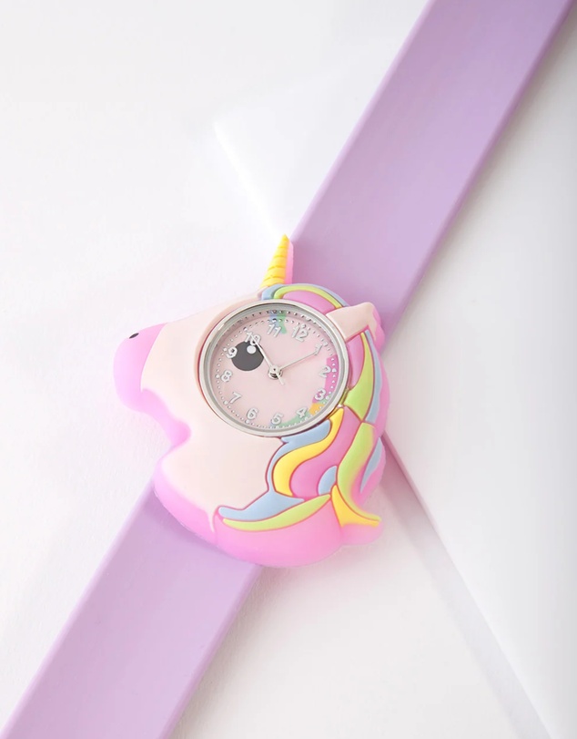 Lovisa - Kids Unicorn Slap Band Watch