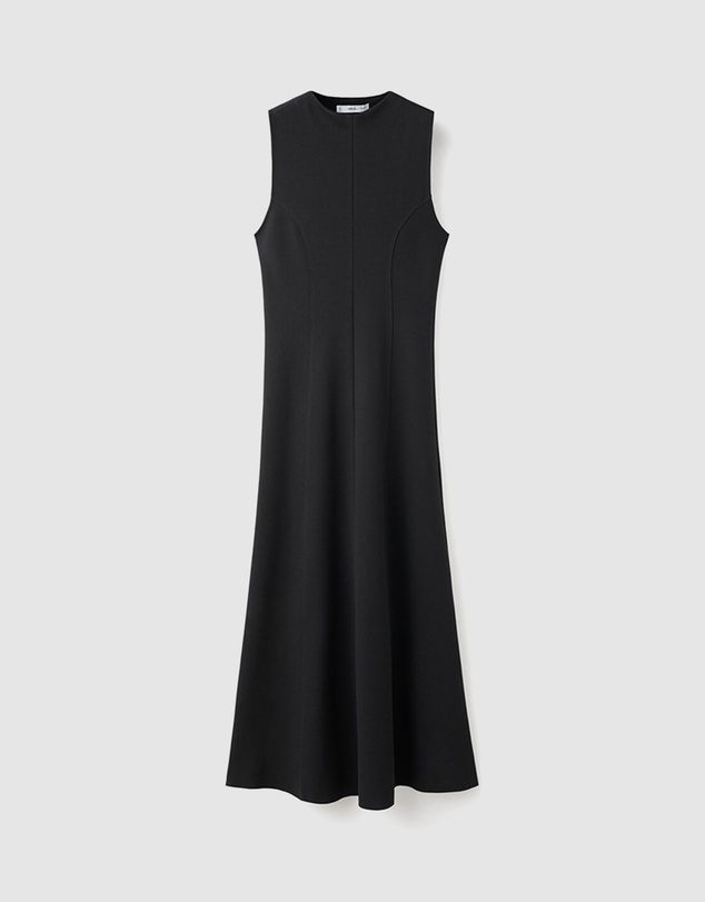 M.N.G - Midi-Dress With Stitching