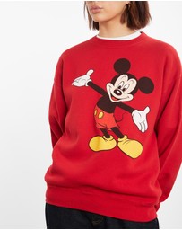 Vintage by The Real Deal - Pre Loved - 90s Disney Mickey Mouse Sweatshirt