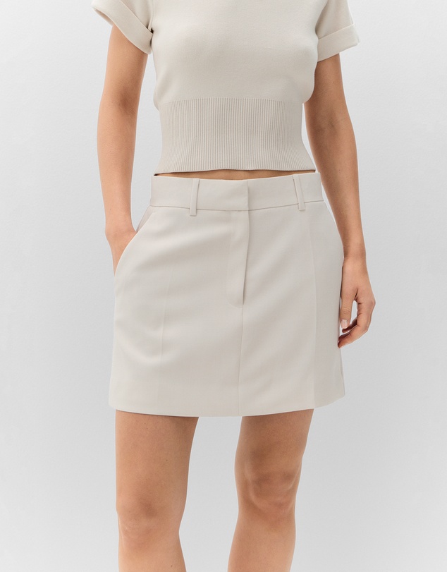 UNISON - Tailored Mini Skirt
