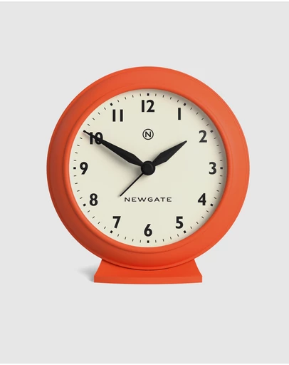 Newgate - Newgate Pacific Mantel Clock-Pumpkin Orange