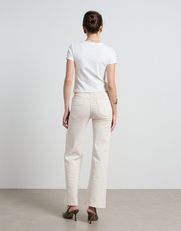 DRICOPER DENIM - Marrie Cream Jeans
