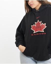 Vintage by The Real Deal - Pre Loved - Vintage Nike Canada Hooded Sweatshirt