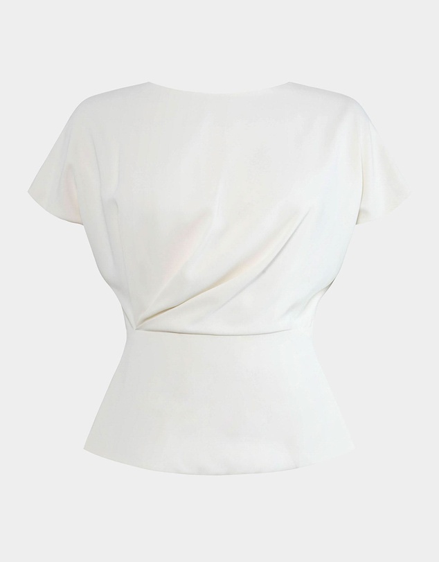 Forcast - Bonnie Gathered Peplum Top