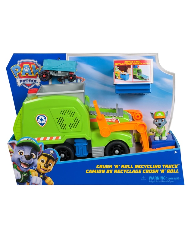 Paw Patrol - Sustainable Crush N Roll Recycling Truck