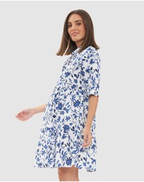Ripe Maternity - Bella Linen Dress