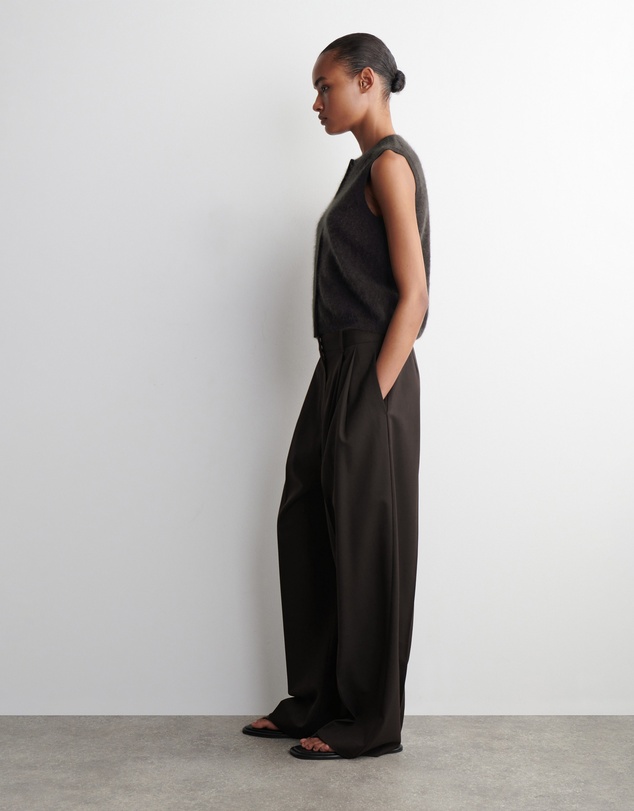 COS - Pure Brushed-Cashmere Waistcoat