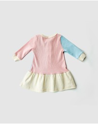 WITH LOVE FOR KIDS - Basics Long Sleeve Dress - Kids