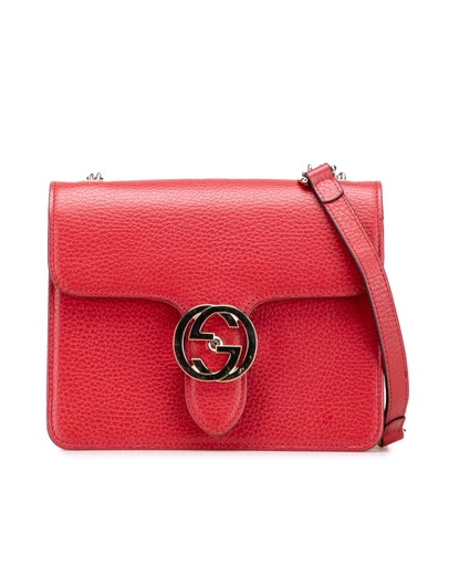 Pre-Loved by Azura Reborn - Pre-Loved Small Dollar Calfskin Interlocking G Crossbody