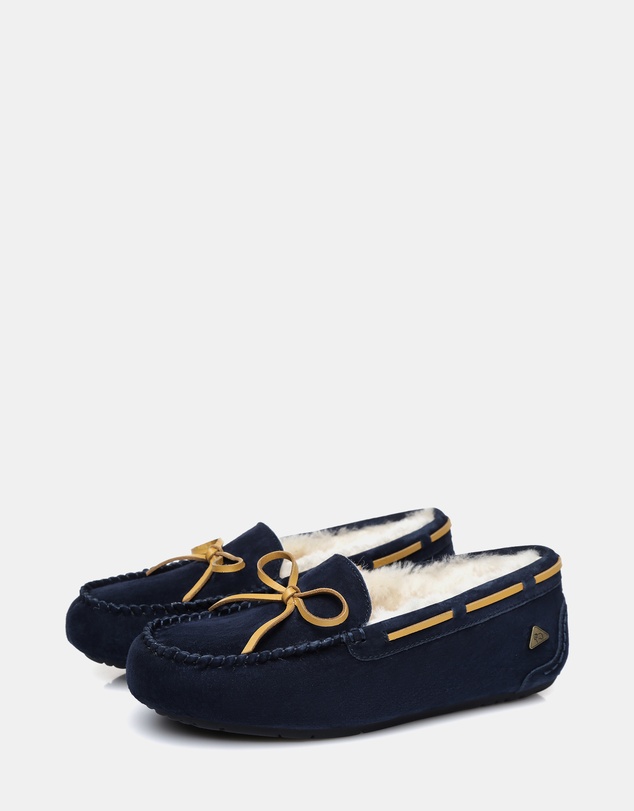 EVERAU - EverAU Ugg Miracle Moccasin Leather Upper Moccasins