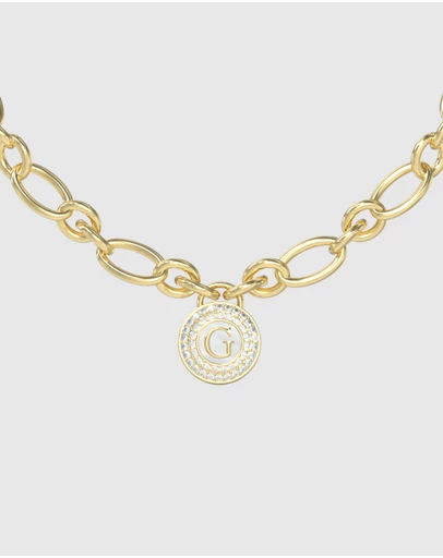 GUESS - Pearly G Charm Necklace