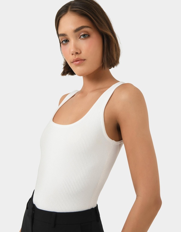 Forcast - Vivi Rib Knit Tank Top