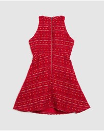 Bardot Junior - Roma Boucle Dress - Kids-Teens