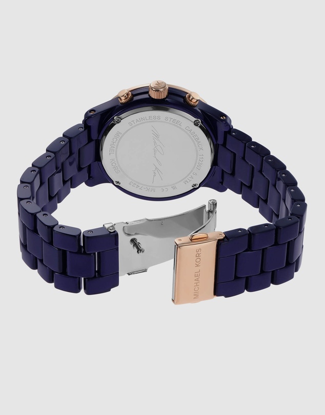Michael Kors - Runway Blue Choronograph Watch