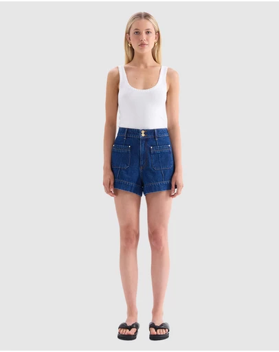KIVARI - Hanna Denim Shorts
