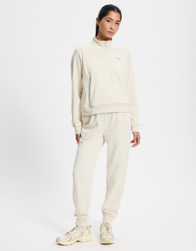 Puma - Class Relaxed Half-Zip Crew