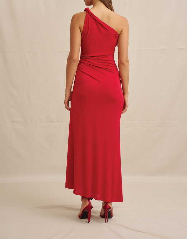 BY JOHNNY. - Carmine One Shoulder Dress