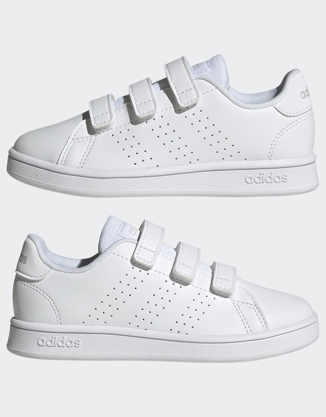 adidas Sportswear - Advantage Court Lifestyle Hook-and-Loop Shoes Kids